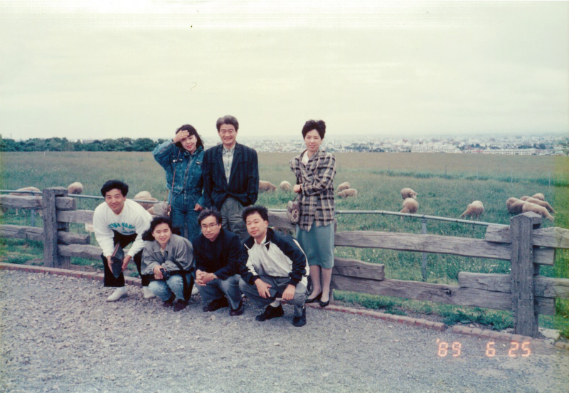 1989年　創業10周年　北海道社員旅行